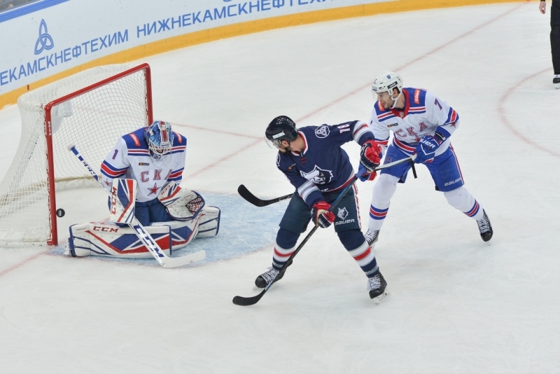 Photo hockey KHL - Kontinental Hockey League - KHL - Kontinental Hockey League - KHL : Da Costa sauveur