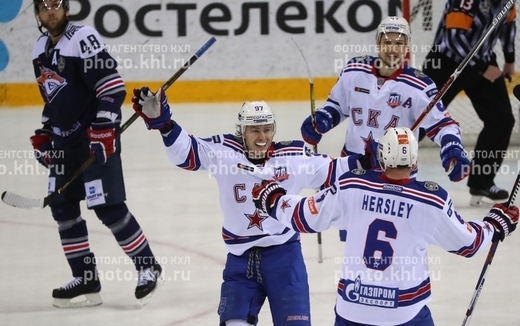 Photo hockey KHL - Kontinental Hockey League - KHL - Kontinental Hockey League - KHL : Des buts et du suspense
