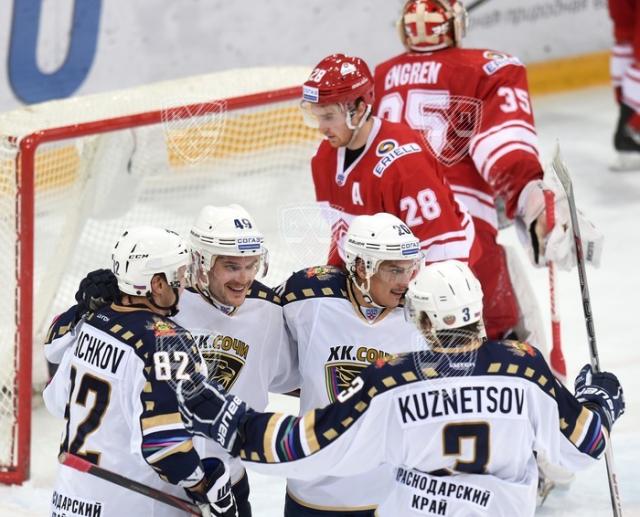 Photo hockey KHL - Kontinental Hockey League - KHL - Kontinental Hockey League - KHL : Il court, il court le Leopard