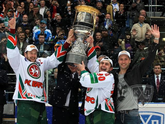 Photo hockey KHL - Kontinental Hockey League - KHL - Kontinental Hockey League - KHL : Kazan fait le doubl
