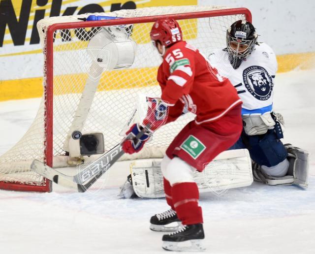 Photo hockey KHL - Kontinental Hockey League - KHL - Kontinental Hockey League - KHL : La neige recouvre l