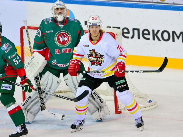 Photo hockey KHL - Kontinental Hockey League - KHL - Kontinental Hockey League - KHL : La panthre, chef de meute