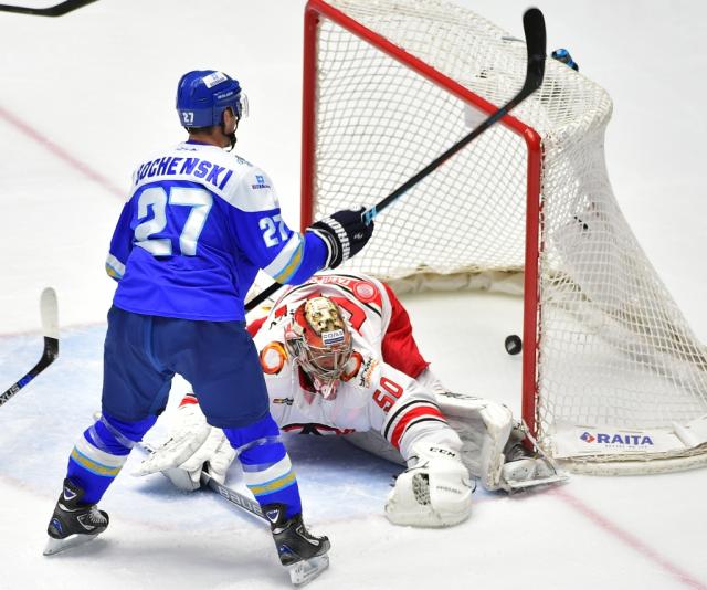 Photo hockey KHL - Kontinental Hockey League - KHL - Kontinental Hockey League - KHL : La panthre se faufile