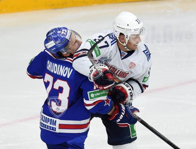 Photo hockey KHL - Kontinental Hockey League - KHL - Kontinental Hockey League - KHL : Le combat des chefs
