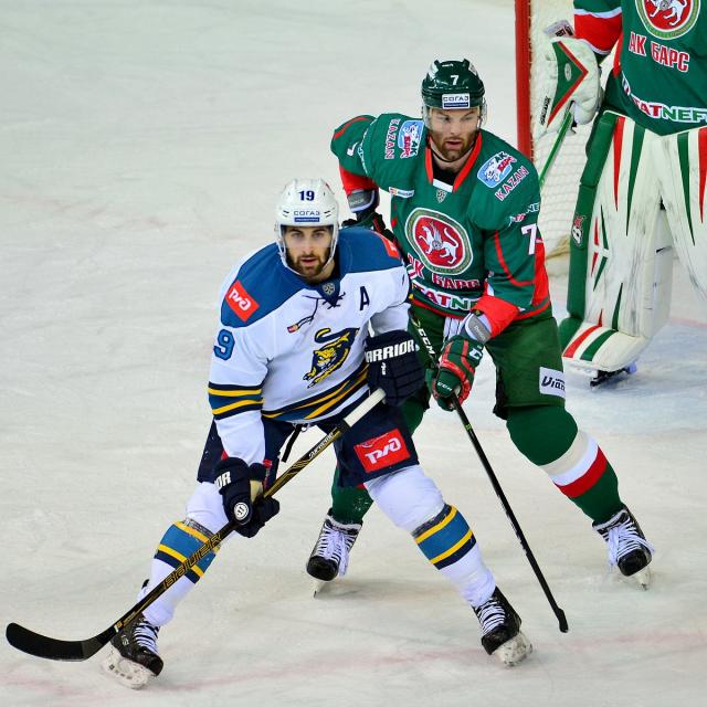 Photo hockey KHL - Kontinental Hockey League - KHL - Kontinental Hockey League - KHL : Le Leopard croque la panthre