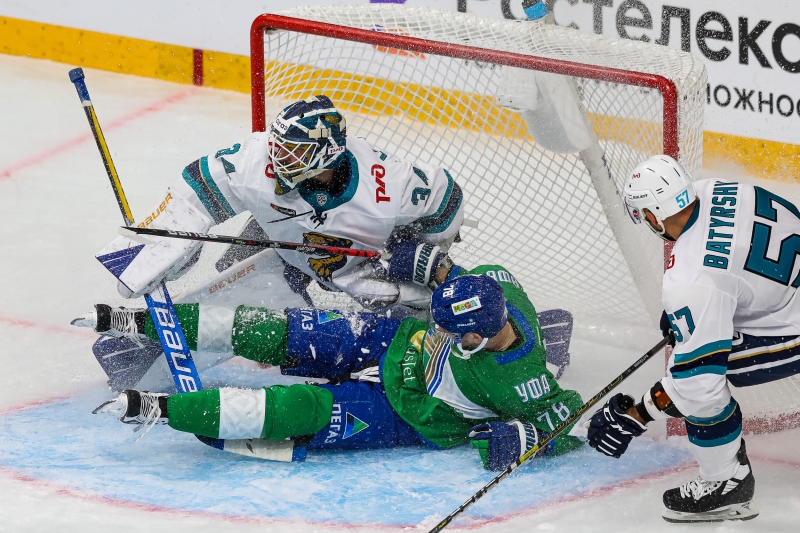 Photo hockey KHL - Kontinental Hockey League - KHL - Kontinental Hockey League - KHL : Le Leopard en chasse
