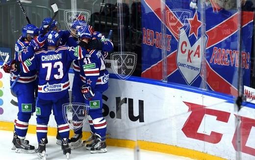 Photo hockey KHL - Kontinental Hockey League - KHL - Kontinental Hockey League - KHL : Le SKA est bien l
