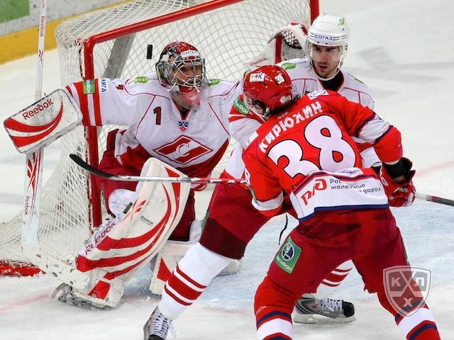 Photo hockey KHL - Kontinental Hockey League - KHL - Kontinental Hockey League - KHL : Le Spartak progresse Photo hockey KHL - Kontinental Hockey League - KHL - Kontinental Hockey League - KHL : Le Spartak progresse