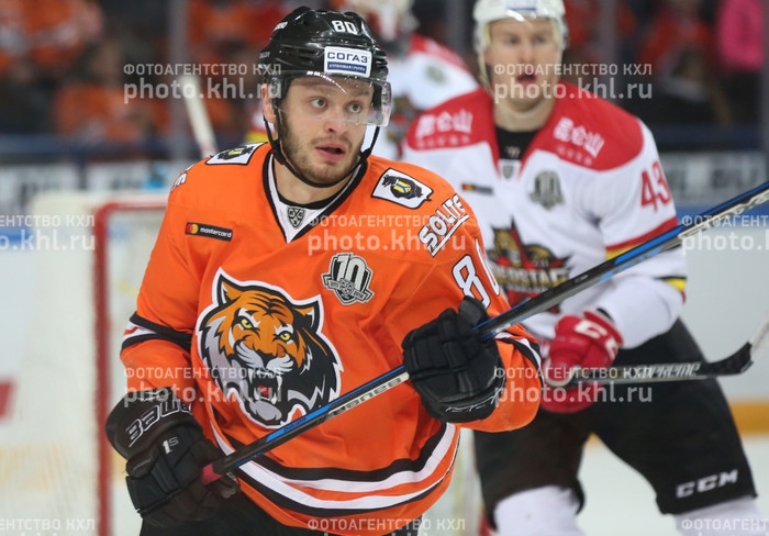Photo hockey KHL - Kontinental Hockey League - KHL - Kontinental Hockey League - KHL : Le Tigre mange du Dragon