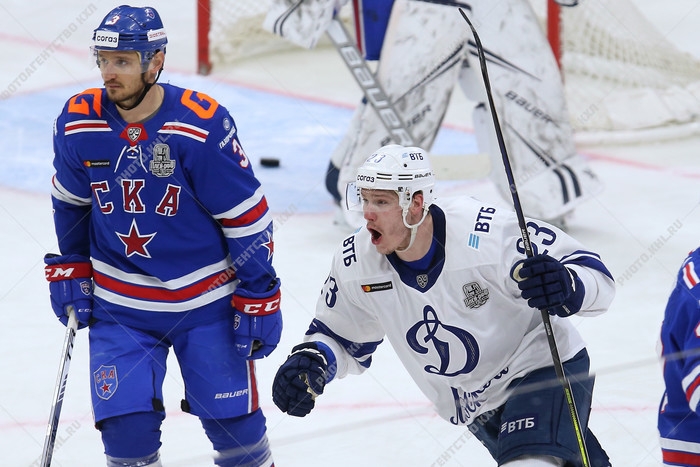 Photo hockey KHL - Kontinental Hockey League - KHL - Kontinental Hockey League - KHL : Les visiteurs brillent