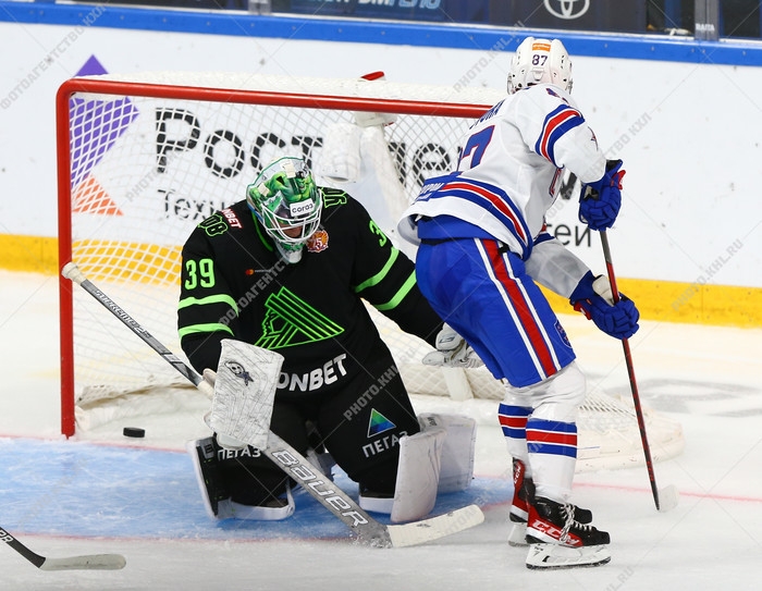 Photo hockey KHL - Kontinental Hockey League - KHL - Kontinental Hockey League - KHL : Les visiteurs cartonnent