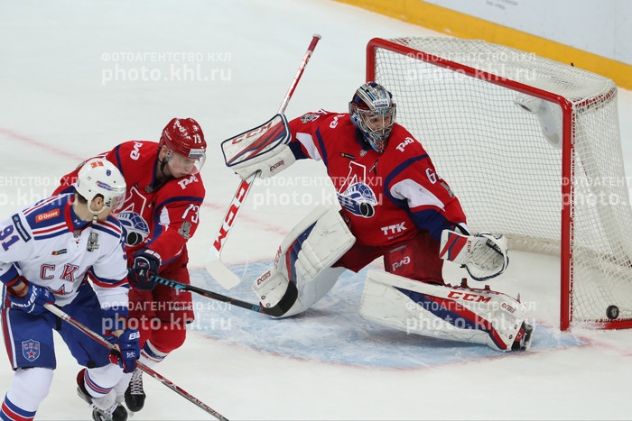 Photo hockey KHL - Kontinental Hockey League - KHL - Kontinental Hockey League - KHL : Les visiteurs font comme chez eux