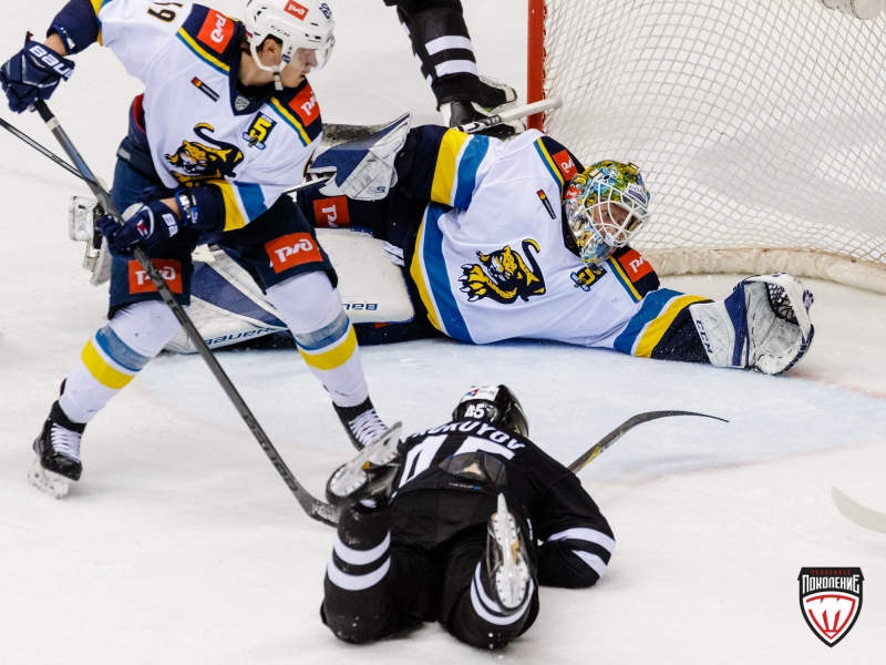 Photo hockey KHL - Kontinental Hockey League - KHL - Kontinental Hockey League - KHL : Malin comme un Leopard