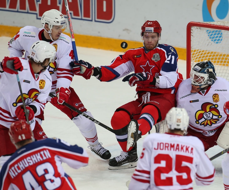 Photo hockey KHL - Kontinental Hockey League - KHL - Kontinental Hockey League - KHL : Monte dans la stratosphre