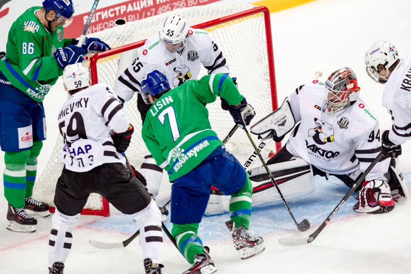 Photo hockey KHL - Kontinental Hockey League - KHL - Kontinental Hockey League - KHL : Monte dans la stratosphre