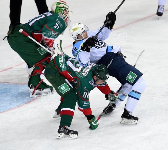 Photo hockey KHL - Kontinental Hockey League - KHL - Kontinental Hockey League - KHL : Nilsson ferme la porte
