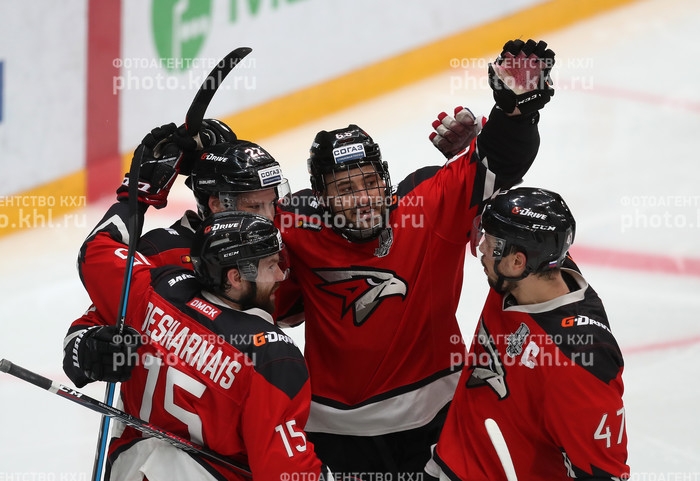 Photo hockey KHL - Kontinental Hockey League - KHL - Kontinental Hockey League - KHL : Premire victoire difficile