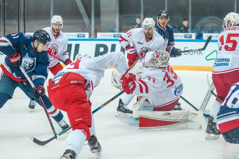 Photo hockey KHL - Kontinental Hockey League - KHL - Kontinental Hockey League - KHL : Une bien belle canonnade