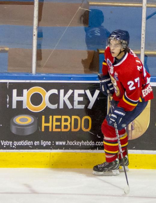 Photo hockey LHJMQ - Ligue de Hockey Junior Majeur du Qubec - LHJMQ - Ligue de Hockey Junior Majeur du Qubec - Les Condors au pied du mur