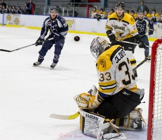 Photo hockey LHJMQ - Ligue de Hockey Junior Majeur du Qubec - LHJMQ - Ligue de Hockey Junior Majeur du Qubec - Les Condors ont le dessus sur les Cougars