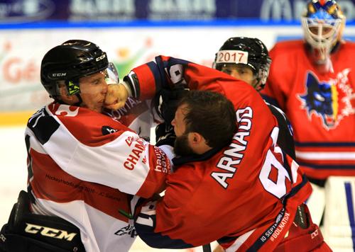 Photo hockey Ligue Magnus -  : Grenoble  vs Chamonix / Morzine - Grenoble: un sympathique amical