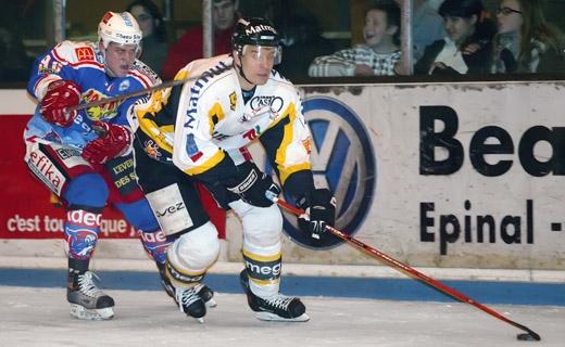 Photo hockey Ligue Magnus - 19me journe : Epinal  vs Rouen - Les ds taient pips !