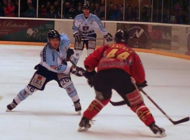 Photo hockey Ligue Magnus - Coupe de France : 1/2 finale : Morzine-Avoriaz vs Angers  - Les Ducs en route pour Bercy