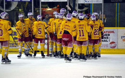 Photo hockey Ligue Magnus - Coupe de France 1/4 de finale : Dijon  vs Amiens  - Et de deux !