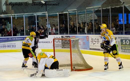 Photo hockey Ligue Magnus - Coupe de la Ligue : 1/4 retour : Angers  vs Strasbourg  - Retour gagnant
