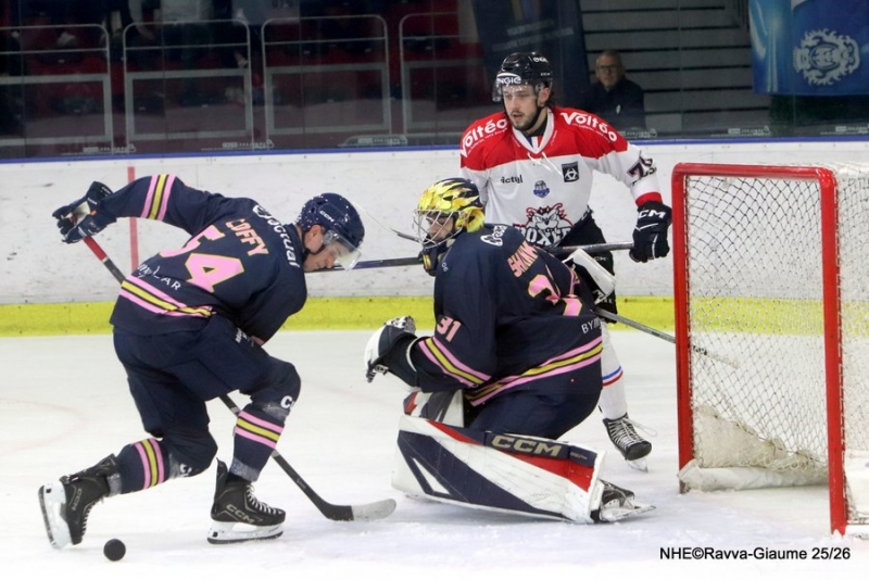 Photo hockey Ligue Magnus - Ligue Magnus  : 10me journe : Nice vs Bordeaux - les Aigles aux forceps