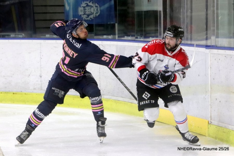 Photo hockey Ligue Magnus - Ligue Magnus  : 10me journe : Nice vs Bordeaux - les Aigles aux forceps