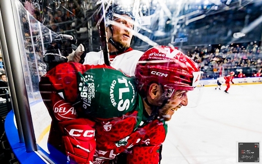 Photo hockey Ligue Magnus - Ligue Magnus  : 12me journe : Cergy-Pontoise vs Chamonix  - Chamonix profite des heures sombres de Cergy