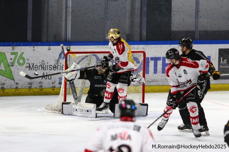 Photo hockey Ligue Magnus - Ligue Magnus  : 15me journe : Rouen vs Amiens  - Rouen simpose dans le derby des plaines