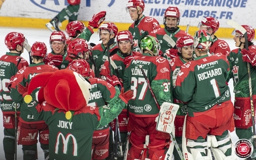 Photo hockey Ligue Magnus - Ligue Magnus  : 16me journe : Cergy-Pontoise vs Brianon  - Cergy arrache enfin la victoire !