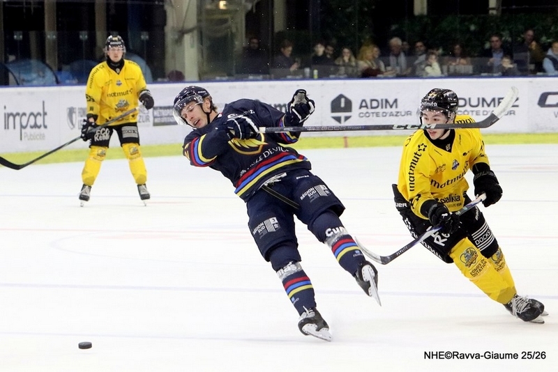 Photo hockey Ligue Magnus - Ligue Magnus  : 16me journe : Nice vs Rouen - Une dfaite encourageante 