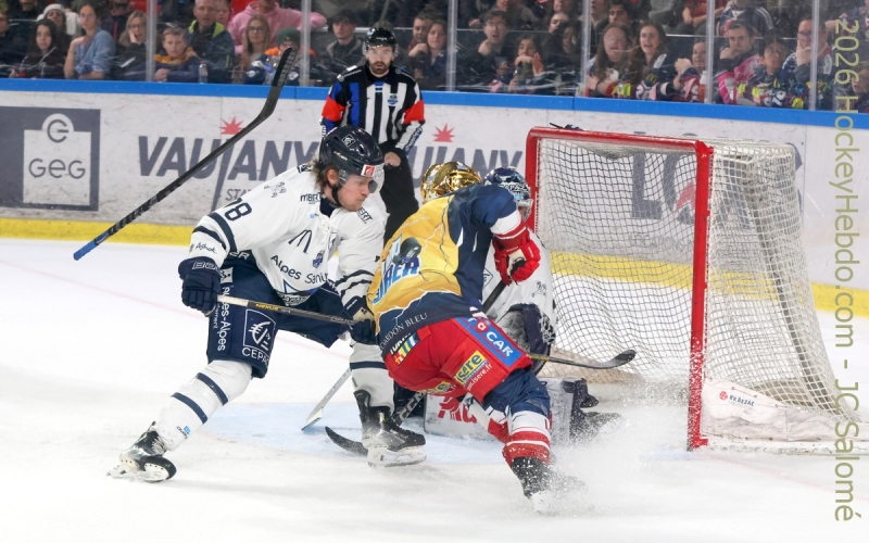 Photo hockey Ligue Magnus - Ligue Magnus  : 17�me journ�e : Grenoble  vs Gap  - Les solides Gapen�ais s�offrent Grenoble