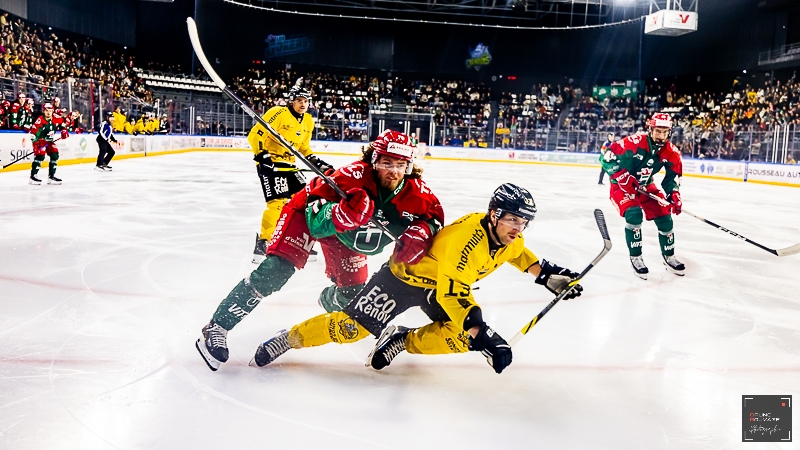 Photo hockey Ligue Magnus - Ligue Magnus  : 18me journe : Cergy-Pontoise vs Rouen - Rouen enchaine  Cergy