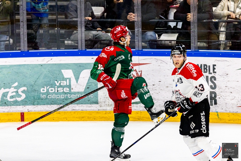 Photo hockey Ligue Magnus - Ligue Magnus  : 25�me journ�e : Cergy-Pontoise vs Bordeaux - Les Jokers domptent les Boxers
