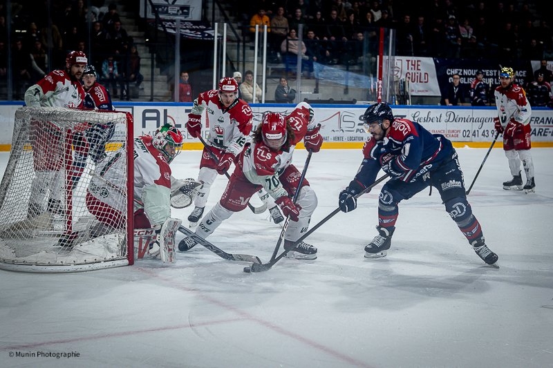 Photo hockey Ligue Magnus - Ligue Magnus  : 26�me journ�e : Angers  vs Cergy-Pontoise - Les Ducs s