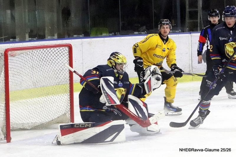 Photo hockey Ligue Magnus - Ligue Magnus  : 27�me journ�e : Nice vs Rouen - Les Aigles ont tenu t�te au leader
