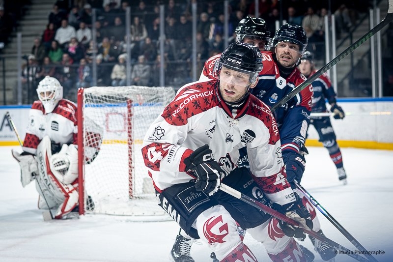 Photo hockey Ligue Magnus - Ligue Magnus  : 28�me journ�e : Angers  vs Amiens  - L�efficacit� angevine fait la diff�rence face � Amiens