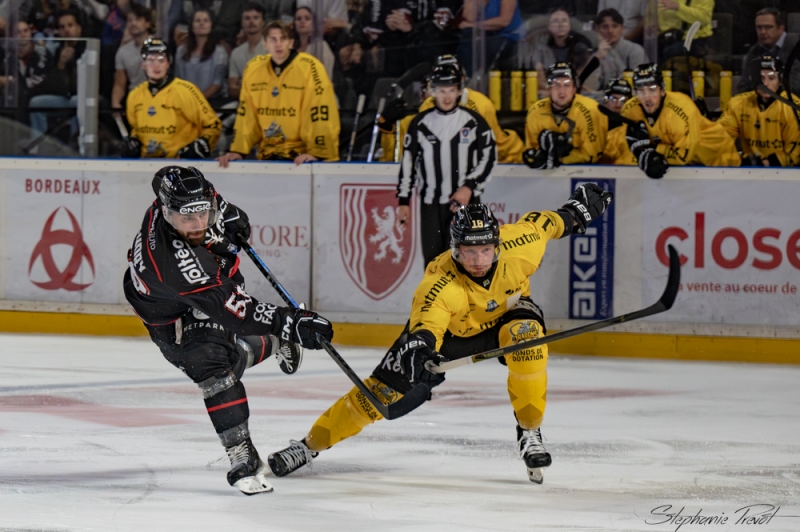 Photo hockey Ligue Magnus - Ligue Magnus  : 2me journe : Bordeaux vs Rouen - Les Boxers cdent dans la dernire !