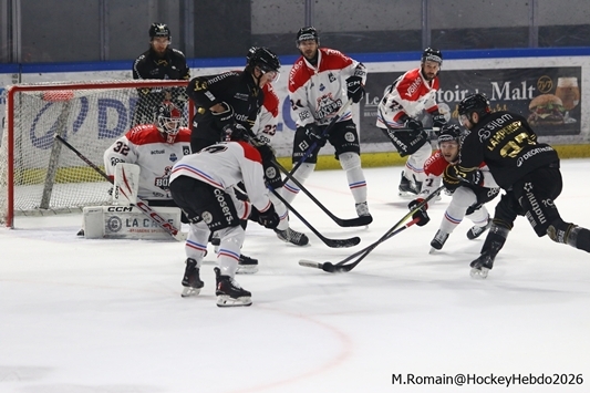 Photo hockey Ligue Magnus - Ligue Magnus  : 32�me journ�e : Rouen vs Bordeaux - Rouen, tout feu tout flamme.