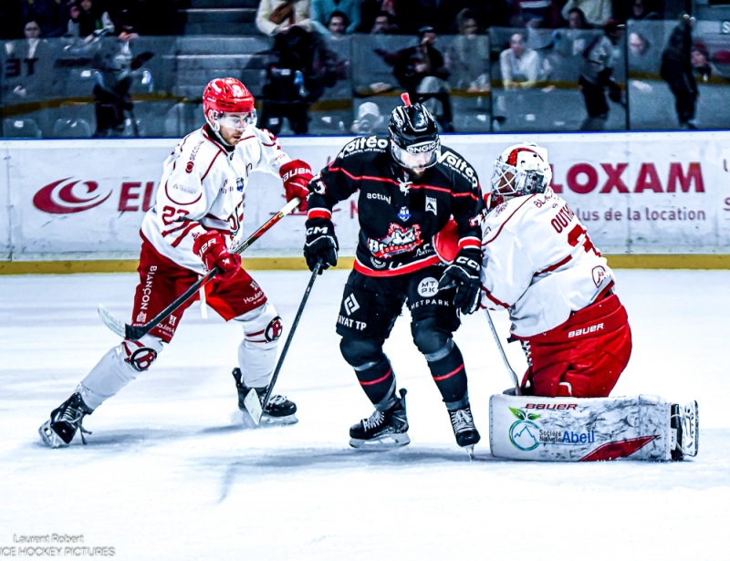 Photo hockey Ligue Magnus - Ligue Magnus  : 33�me journ�e : Bordeaux vs Brian�on  - Les Boxers de justesse contre Brian�on