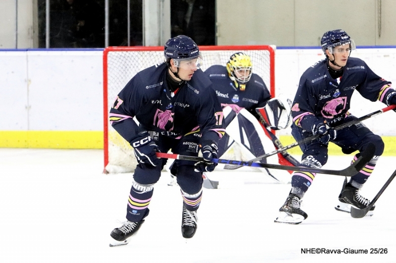 Photo hockey Ligue Magnus - Ligue Magnus  : 34�me journ�e : Nice vs Bordeaux - Nice fait la diff�rence aux tirs aux buts face aux Boxers