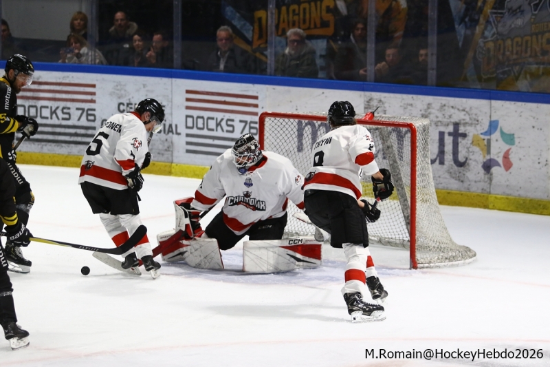 Photo hockey Ligue Magnus - Ligue Magnus  : 34�me journ�e : Rouen vs Chamonix  - Rouen gagne non sans mal.