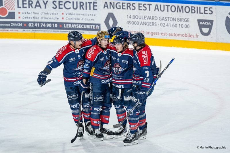 Photo hockey Ligue Magnus - Ligue Magnus  : 35�me journ�e : Angers  vs Nice - Angers une victoire aux forceps