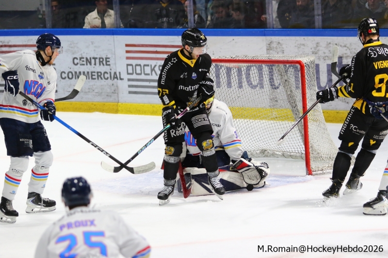 Photo hockey Ligue Magnus - Ligue Magnus  : 37�me journ�e : Rouen vs Nice - Rouen s�impose en prolongation face Nice