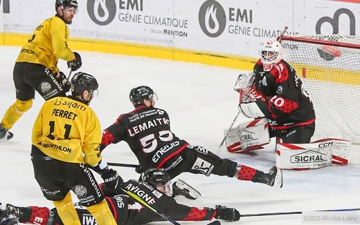 Photo hockey Ligue Magnus - Ligue Magnus  : 40�me journ�e : Amiens  vs Rouen - Large victoire de Rouen � Amiens