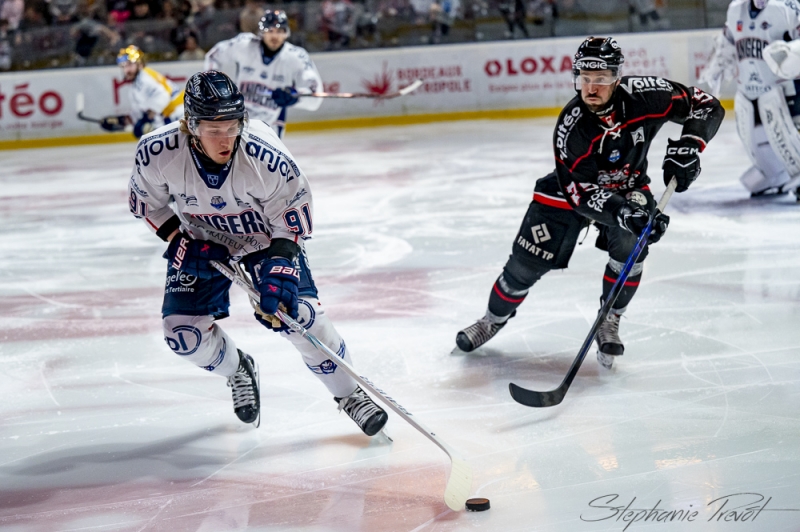 Photo hockey Ligue Magnus - Ligue Magnus  : 40�me journ�e : Bordeaux vs Angers  - Angers stoppe sa s�rie n�gative en s
